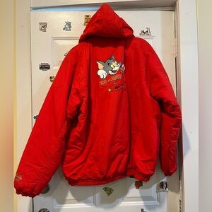 NWT Reebok Tom & Jerry Puffer Coat